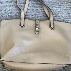 Beige handbag